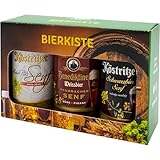 Altenburger Original Bierkiste - drei mit Bier verfeinerte Senfsorten als Geschenk-Set...