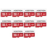 KOOTION 10 Stück Micro SD Karten 16GB Class 10 Mini SD Karte 10 STK...