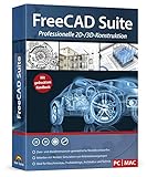 FreeCAD Suite - Professionelle 2D und 3D Konstruktion Architektur, Maschinenbau,...