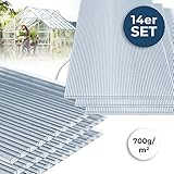HOME DELUXE - Polycarbonat, Hohlkammerstegplatten VARUS - UV-Geschützt -...