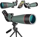 20–60 x 80 HD Spektive für das Zielschießen, Spektiv für die...