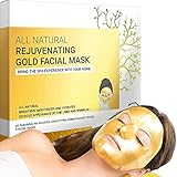 Masken Gesicht, Gold gesichtsmaske beauty set - Premium Hydrogel Sheet...