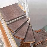 Rutschfeste selbstklebende Teppichunterlage für geschwungene Wendeltreppen - Stufenschutz...
