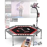 Sportstech HTX100 Trampolin, klappbar | Deutsche Qualitätsmarke | Fitness...