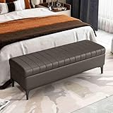 Aufbewahrungsbank Für Schlafzimmer, Sitzhocker Mit Stauraum, Moderne Aufbewahrungsbank Am...