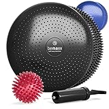 Balance Kissen Balancekissen Ballsitzkissen Set + Igelball, Pumpe,...
