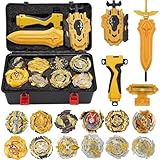 3T6B Bey Battling Tops Kampfkreisel Set, 12 Stück Kreisel Set, Bay Battling Tops Kreisel...