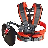 QKTYB Doppel Schultergurt Tragegurt Profi Schulterriemen Motorsense Trimmer Schultergurt...