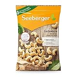 Seeberger Cashewkerne 12er Pack: Ganze Cashew Nüsse - reich an Proteinen,...
