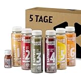 Kloster Kitchen Bio Saftkur 5 Tage I 30x 250ml Säfte + 5x 30ml Ingwer Shot I...