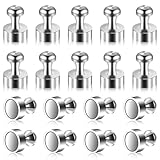 24 Stück Neodym Magnet, 12 x 16mm Magnete Stark N52 Magnete Klein Kegelmagnete für...