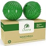 2 x Original Livona® Waschball - Öko Waschkugel - Waschen ohne Waschmittel -...