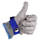 CPTDCL 316L Mesh Cut Resistant Handschuhe aus Edelstahl Küchenmetzger Sicherheit...
