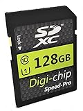 Digi Chip 128 GB SDXC Class 10 Speicherkarte für Sony Cybershot DSC-HX400 V,...