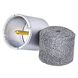 S&R Diamant-Lochsäge Set 35 mm mit HM Zentrierbohrer, Diamant Hohl-Bohrkrone, für harte...