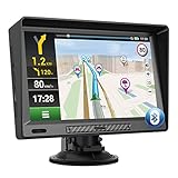AWESAFE Bluetooth Navigationsgeräte mit 9 Zoll Touchscreen, Navigation für LKW...