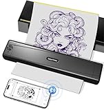 TATTMUSE Tattoo Drucker Bluetooth, Tattoo Stencil Drucker, Schablone Drucker mit...