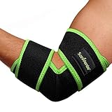 SaniVerde® Ellenbogenbandage mit Klettverschluss I Ellenbogen Bandage für...