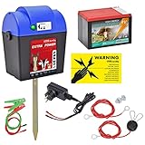 Weidezaungerät Extra Power 230V 9V 12V inkl. Batterie, Weidezaun und...