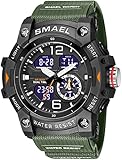 findtime Militär Uhr Herren Armbanduhr Digital und Analog wasserdichte...