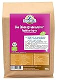 Erdschwalbe Bio Erbsenprotein - Veganes Eiweißpulver - 1 Kg