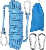 10mm Kletterseil, Outdoor-Sicherheitsseil, Nylon Seil Statisches Kletterseil...