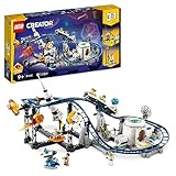 LEGO 31142 Creator 3-in-1 Weltraum-Achterbahn, Bausatz einer Spielzeug-Kirmes mit...