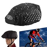 SEMINISMAR Reflektierende Fahrrad Regenhaube,Fahrradhelm Regenschutz,Fahrrad...