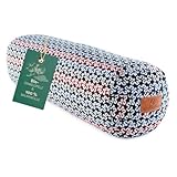 #DoYourYoga Zylinder Yogabolster mit Bio-Dinkelspelz (KBA), waschbarer Bezug aus 100%...