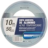Blendend Aluminium-Klebeband, 50 mm x 10 m, ideal zum Abdichten, Reparieren und Isolieren...