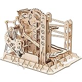 Robotime 3D Puzzle Holz Kugelbahn Erwachsene, Murmelbahn Modellbau Holzbausatz...