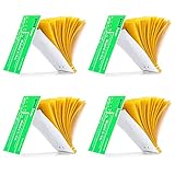 4 Packungen pH-Teststreifen, pH Indikator Papier Streifen, pH-Wert Weitbereich...