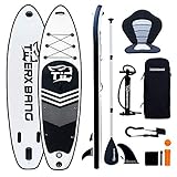 Tigerxbang SUP Board Stand Up Paddling Board | 10'6' 320x80x15cm | Kayak Seat| Komplettes...
