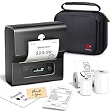 Phomemo M221 Etikettendrucker Satz - Thermo Bluetooth Etikettendrucker Beschriftungsgerät...