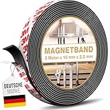 MYMIND® Magnetband Selbstklebend [Extra Stark] mit 3M Kleber - Sehr Starkes...