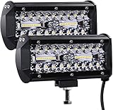 Kraumi LED Arbeitsscheinwerfer 7 Zoll 240W Cree LED Zusatzscheinwerfer 12V 27,000lm Auto...