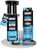 PROCREA® Epoxidkleber 'Power Repair' [inkl. 4x Mischern] Extra starker & glasklarer...