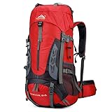 GAXIO Wanderrucksack 70L Nylon Trekkingrucksack Bergsteigen Rucksack...