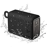 ROYQUEEN Bluetooth Lautsprecher, Klein Musikbox Tragbarer Bluetooth Box mit IP66...