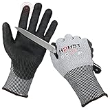 HPHST Schnittschutz Handschuhe Handschutz für Schneiden Arbeitshandschuhe Level A6...