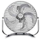 Brandson - Windmaschine Retro Stil 120 Watt - Ventilator in Chrom -...