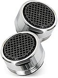2 Stk Sehr Wassersparend Strahlregler M24 Wasserfluss 5l/min - High Tech Anti Kalk...
