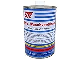 STC Nitro Waschverdünnung 1 L Flasche Reiniger Nitro Wasch Verdünnung...