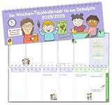 Der Wochen-Tischkalender für das Schuljahr 2025/2026: Mit zahlreichen Aktions- und...