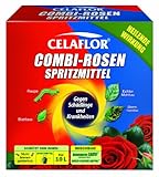 Celaflor Combi-Rosenspritzmittel, Rundumschutz für Rosen, gegen Schädlinge und...