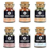 Ankerkraut Grill Set 6 Gewürze, das BBQ Starter-Set für leidenschaftliche Griller und...