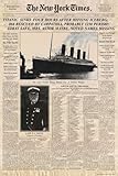 Titanic - Newspaper Zeitung New York Times Film Poster Plakat Druck - Grösse 61...