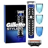 Gillette 4in1 Präzisions-Styler mit Barttrimmer + Rasierer + Rasierklinge + 3...