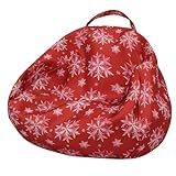 Sitzsack für Kinder, Weihnachtsgeschenke, Sitzsäcke, Stuhlbezug ohne Füllung, roter...