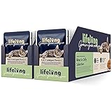 Amazon-Marke: Lifelong Getreidefreies Nassfutter für ausgewachsene Katzen Fleischauswahl...